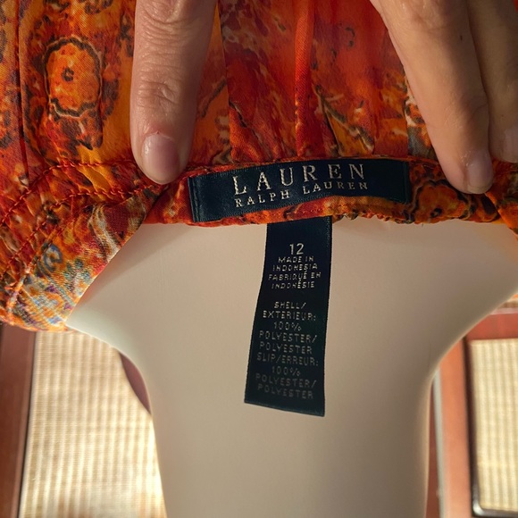 Ralph Lauren Paisley Dress - Picture 3 of 5